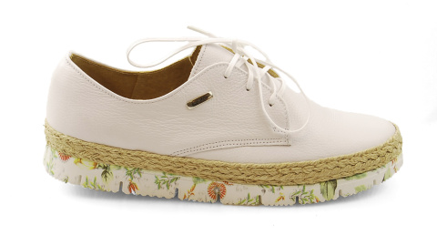 Maciejka 02936 białe skórzane półbuty Maciejka 02936 białe skórzane półbuty