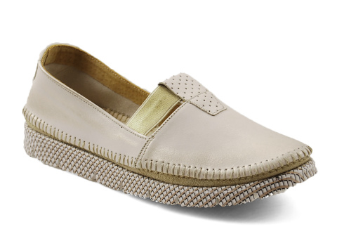 Maciejka 05432 złote skórzane półbuty Maciejka 05432 złote skórzane półbuty