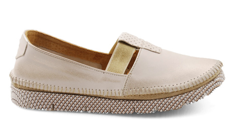 Maciejka 05432 złote skórzane półbuty Maciejka 05432 złote skórzane półbuty