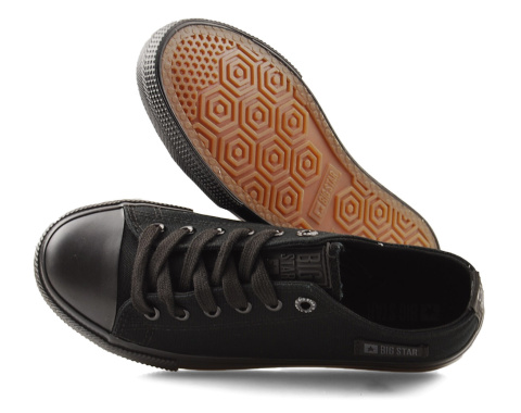 Big Star KK274009 czarne trampki+skarpetki Big Star KK274009 czarne trampki+skarpetki