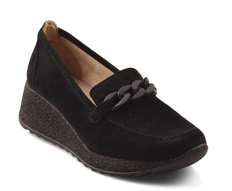 Filippo DP3632 czarne skórzane półbuty Filippo DP3632 czarne skórzane półbuty