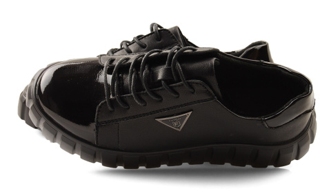 Filippo DP4138 czarne skórzane półbuty