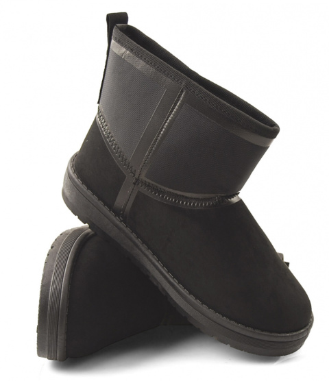 Big Star KK274614 czarne śniegowce Big Star KK274614 czarne śniegowce