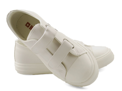 Big Star KK374055 białe trampki dziecięce Big Star KK374055 białe trampki dziecięce