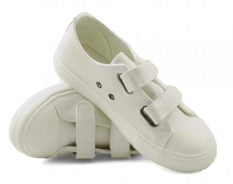 Big Star KK374055 białe trampki dziecięce Big Star KK374055 białe trampki dziecięce