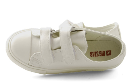 Big Star KK374055 białe trampki dziecięce Big Star KK374055 białe trampki dziecięce