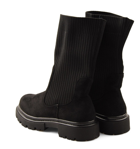 Filippo DBT4228 czarne botki slip on