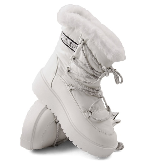 Filippo DBT4239 białe śniegowce Filippo DBT4239 białe śniegowce