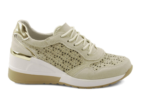 Filippo DP4669 beżowe skórzane półbuty Filippo DP4669 beżowe skórzane półbuty