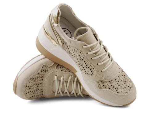 Filippo DP4669 beżowe skórzane półbuty Filippo DP4669 beżowe skórzane półbuty