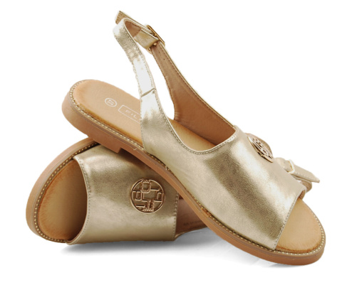 Filippo DS3666 złote sandały Filippo DS3666 złote sandały