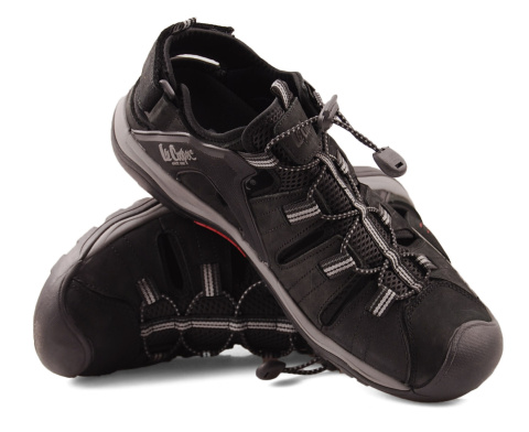 Lee Cooper LCW-23-01-1771M czarne sandały Lee Cooper LCW-23-01-1771M czarne sandały