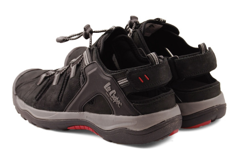 Lee Cooper LCW-23-01-1771M czarne sandały Lee Cooper LCW-23-01-1771M czarne sandały
