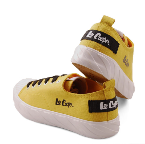 Lee Cooper LCW-23-44-1649L żółte trampki Lee Cooper LCW-23-44-1649L żółte trampki