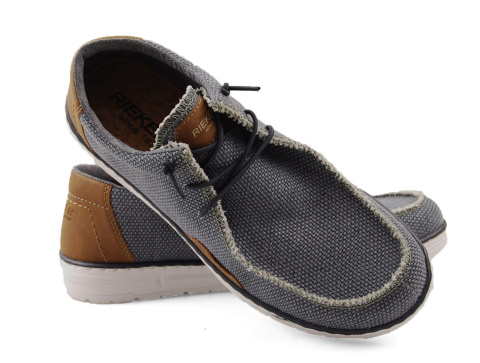 Rieker 08600-12 niebieskie półbuty Rieker 08600-12 niebieskie półbuty