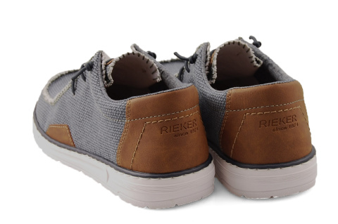 Rieker 08600-12 niebieskie półbuty Rieker 08600-12 niebieskie półbuty