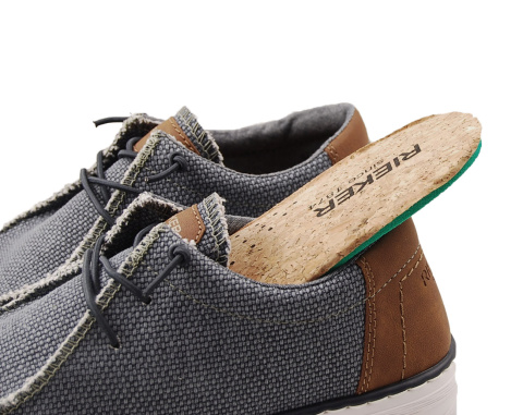 Rieker 08600-12 niebieskie półbuty Rieker 08600-12 niebieskie półbuty