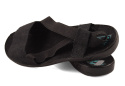 Adanex 17498 czarne sandały