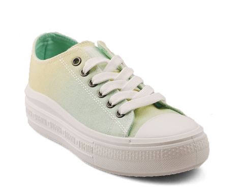 BiG Star LL274A186 żółto-miętowe trampki BiG Star LL274A186 żółto-miętowe trampki