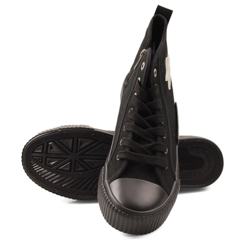 Big Star JJ274380 czarne wysokie trampki Big Star JJ274380 czarne wysokie trampki