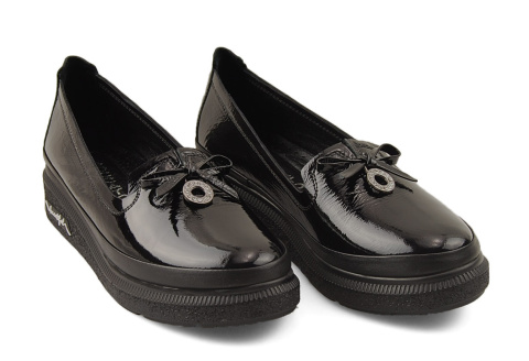 Boccato 195.510-1 czarne skórzane mokasyny Boccato 195.510-1 czarne skórzane mokasyny