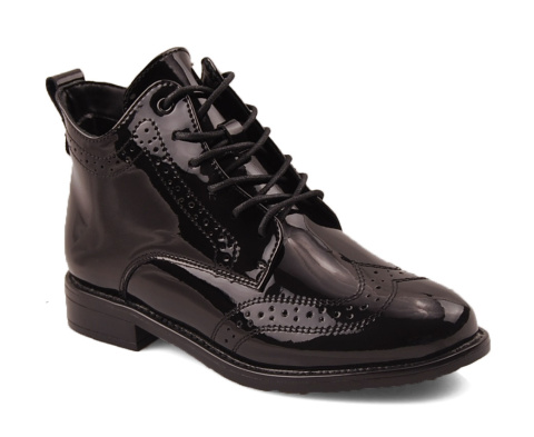 Filippo DBT4732 czarne skórzane botki Filippo DBT4732 czarne skórzane botki