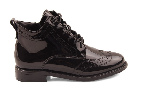 Filippo DBT4732 czarne skórzane botki Filippo DBT4732 czarne skórzane botki