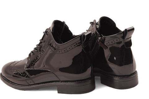 Filippo DBT4732 czarne skórzane botki Filippo DBT4732 czarne skórzane botki
