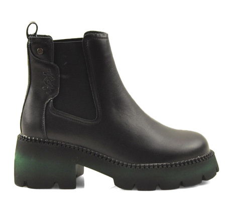 Filippo DBT4907 czarne skórzane botki Filippo DBT4907 czarne skórzane botki