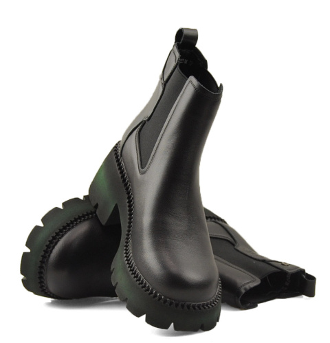 Filippo DBT4907 czarne skórzane botki Filippo DBT4907 czarne skórzane botki