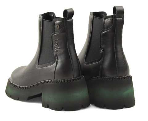 Filippo DBT4907 czarne skórzane botki Filippo DBT4907 czarne skórzane botki
