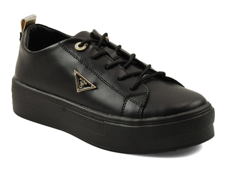 Filippo DP3533 czarne skórzane półbuty Filippo DP3533 czarne skórzane półbuty