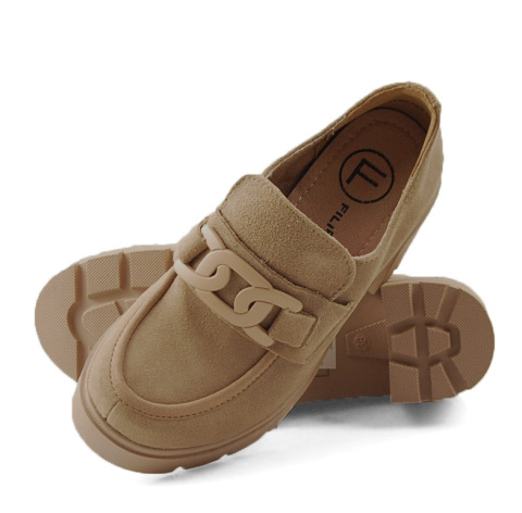 Filippo DP4785 beżowe skórzane półbuty Filippo DP4785 beżowe skórzane półbuty