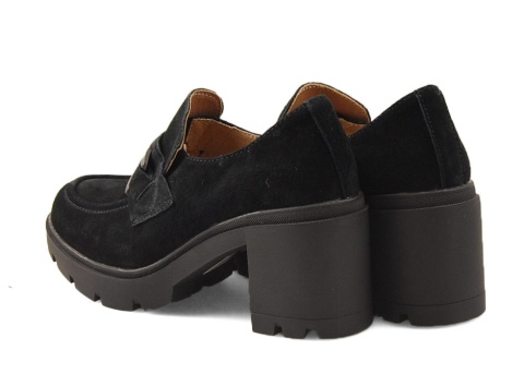 Filippo DP4785 czarne skórzane półbuty Filippo DP4785 czarne skórzane półbuty