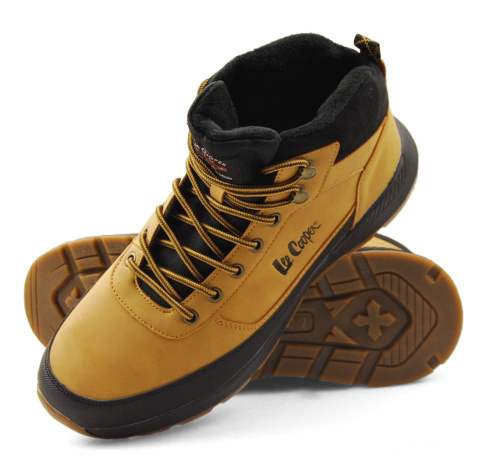 Lee Cooper LCJ-23-31-3047M brązowe półbuty trekkingowe Lee Cooper LCJ-23-31-3047M brązowe półbuty trekkingowe