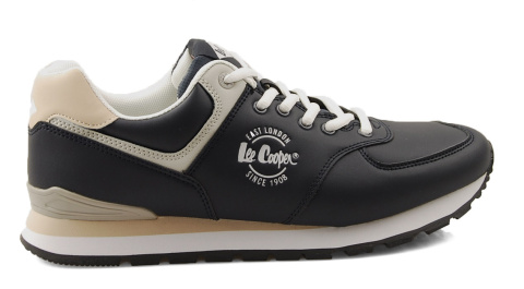Lee Cooper LCJ-23-31-3075M granatowe półbuty Lee Cooper LCJ-23-31-3075M granatowe półbuty