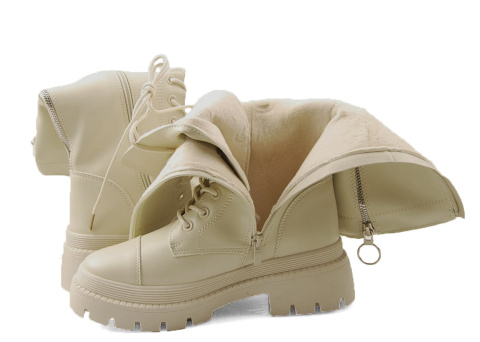 Sabatina LH23-1B beżowe trapery Sabatina LH23-1B beżowe trapery