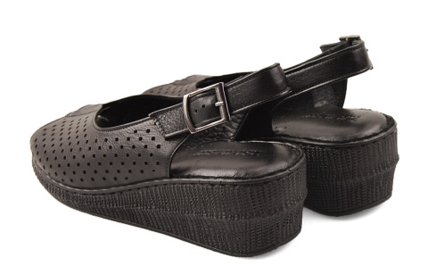 T.Sokolski IK250 czarne skórzane sandały T.Sokolski IK250 czarne skórzane sandały