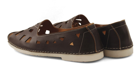 T.Sokolski L21-555 brązowe skórzane baleriny T.Sokolski L21-555 brązowe skórzane baleriny