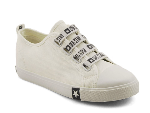 Big Star HH274094 białe trampki+ skarpetki Big Star HH274094 białe trampki+ skarpetki