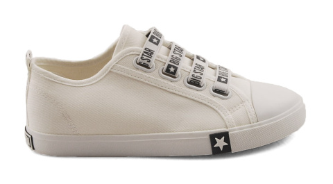 Big Star HH274094 białe trampki+ skarpetki Big Star HH274094 białe trampki+ skarpetki