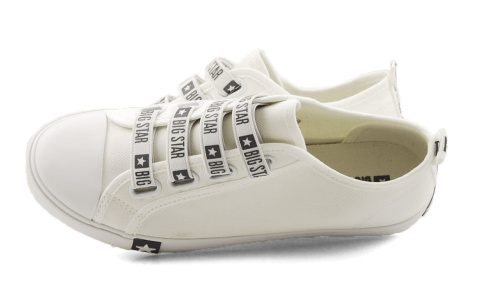 Big Star HH274094 białe trampki+ skarpetki Big Star HH274094 białe trampki+ skarpetki