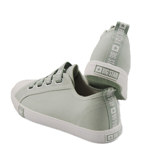 Big Star HH274097 miętowe trampki+skarpetki