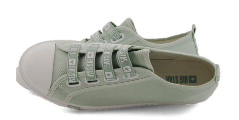 Big Star HH274097 miętowe trampki+skarpetki