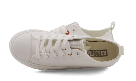 Big Star JJ274001 białe trampki Big Star JJ274001 białe trampki