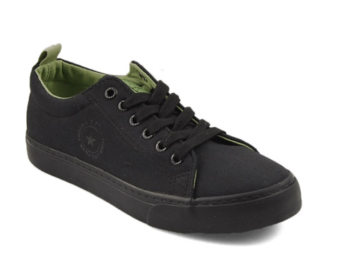 Big Star LL274247 czarne trampki+skarpetki Big Star LL274247 czarne trampki+skarpetki