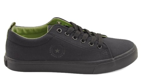 Big Star LL274247 czarne trampki+skarpetki Big Star LL274247 czarne trampki+skarpetki