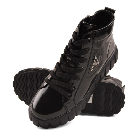 Filippo DBT4146 czarne skórznae botki Filippo DBT4146 czarne skórznae botki