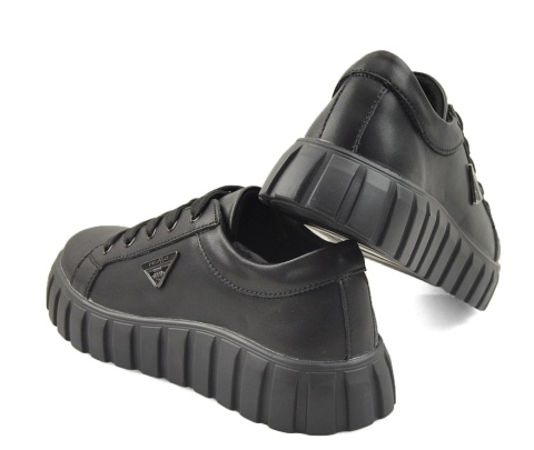 Filippo DP4670 czarne skórzane półbuty Filippo DP4670 czarne skórzane półbuty