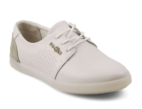 Filippo DP6014 białe skórzane półbuty Filippo DP6014 białe skórzane półbuty